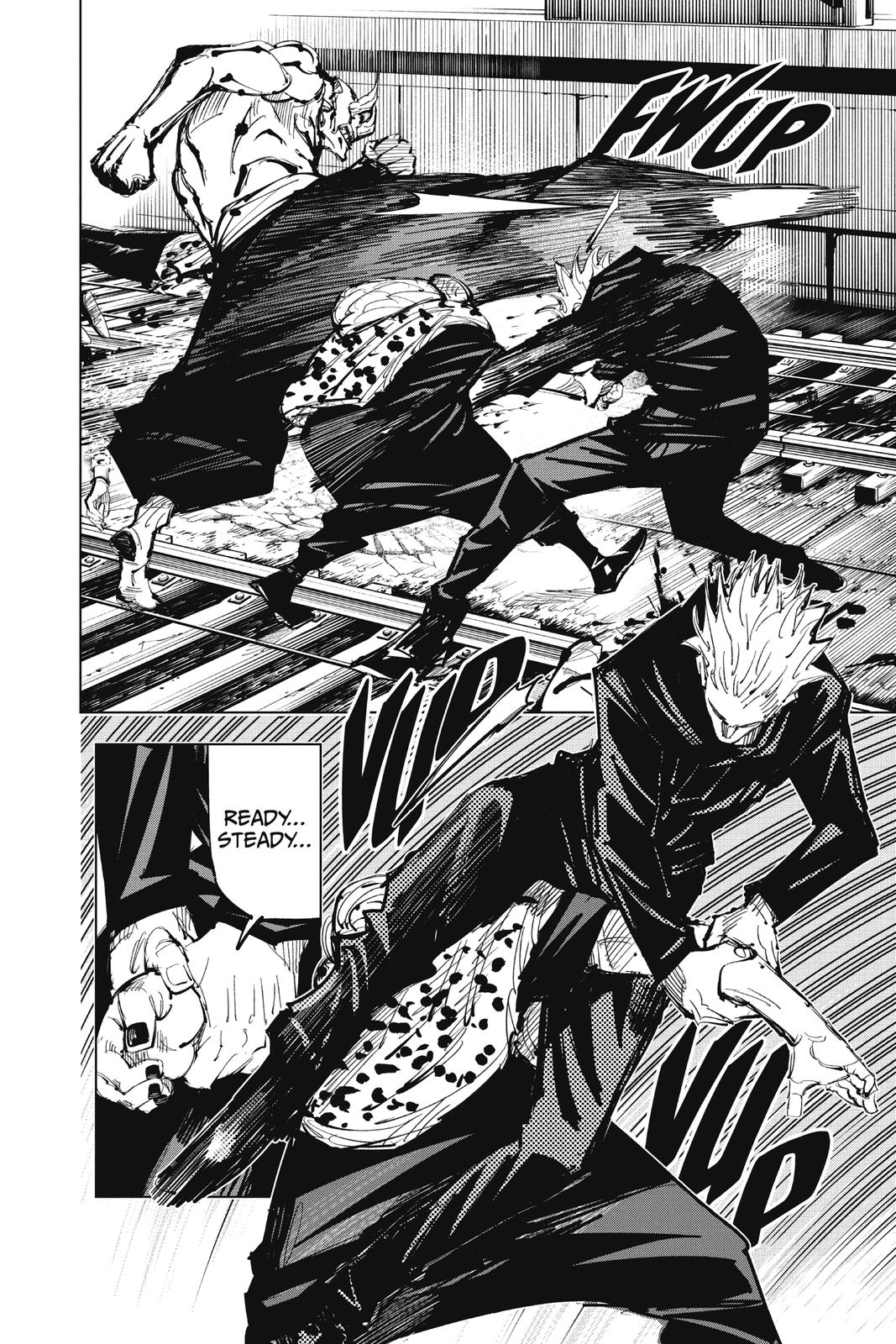 Jujutsu Kaisen Manga Chapter 85 page 6 - The Shibuya Incident, Part 3 scene