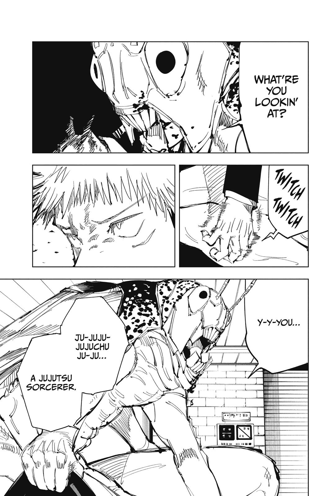 Jujutsu Kaisen Manga Chapter 86 page 11 - The Shibuya Incident, Part 4 scene