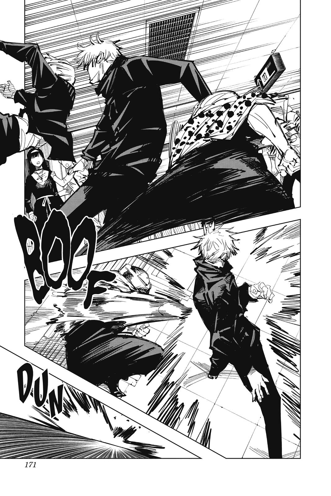 Jujutsu Kaisen Manga Chapter 88 page 3 - The Shibuya Incident, Part 6 scene