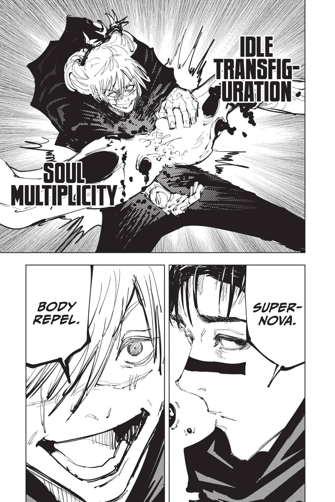 Jujutsu Kaisen Manga Chapter 89 page 13 - The Shibuya Incident, Part 7 scene