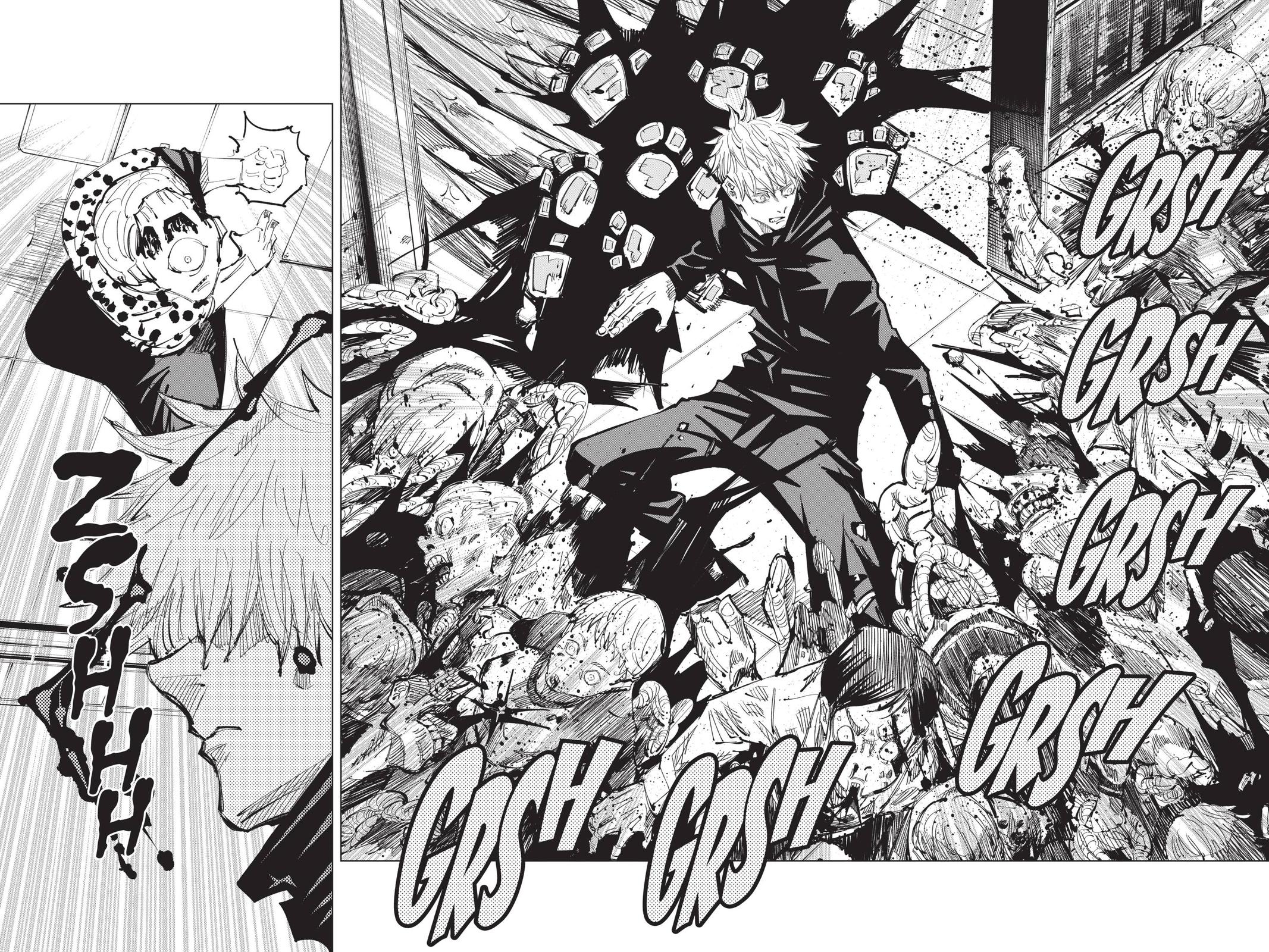 Jujutsu Kaisen Manga Chapter 89 page 14 - The Shibuya Incident, Part 7 scene