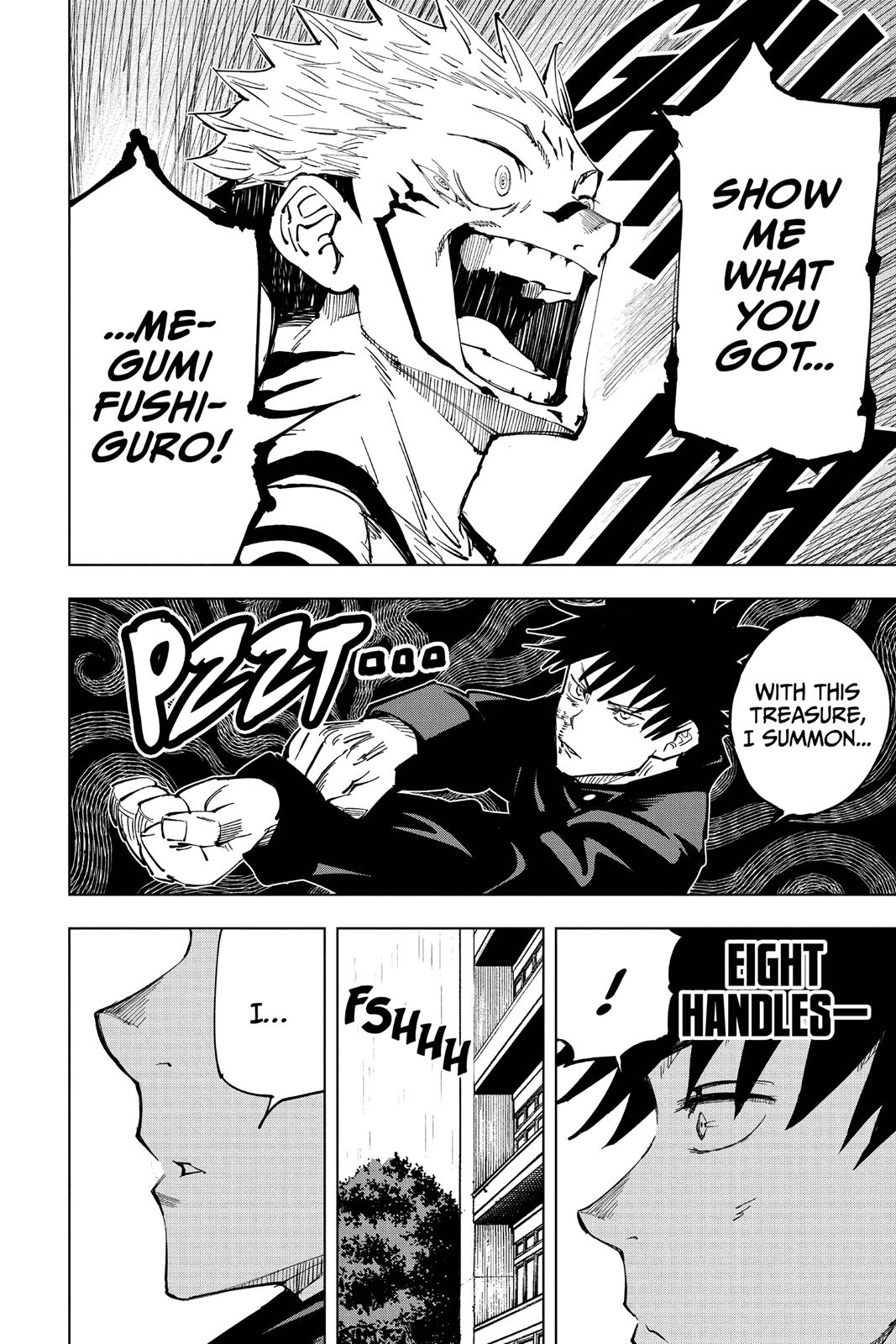 Jujutsu Kaisen Manga Chapter 9 page 16 - Fearsome Womb, Part 4 scene