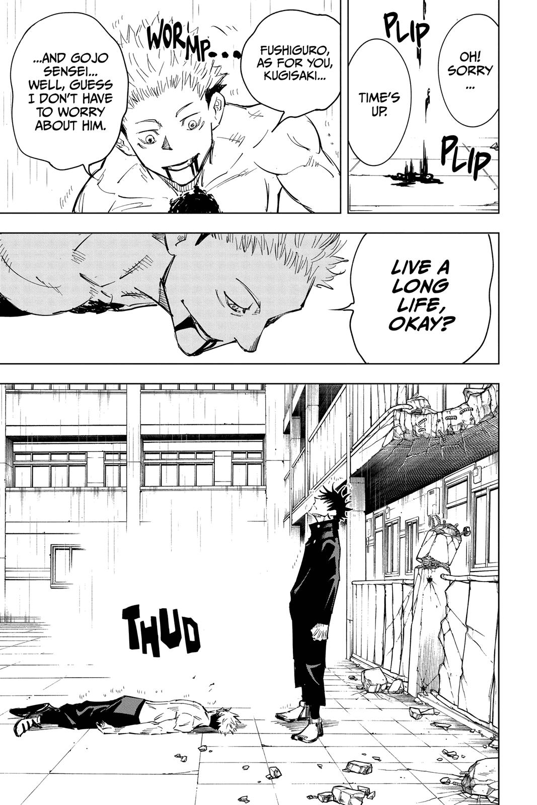 Jujutsu Kaisen Manga Chapter 9 page 19 - Fearsome Womb, Part 4 scene