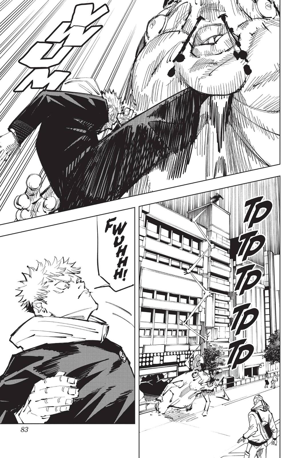 Jujutsu Kaisen Manga Chapter 92 page 13 - The Shibuya Incident, Part 10 scene