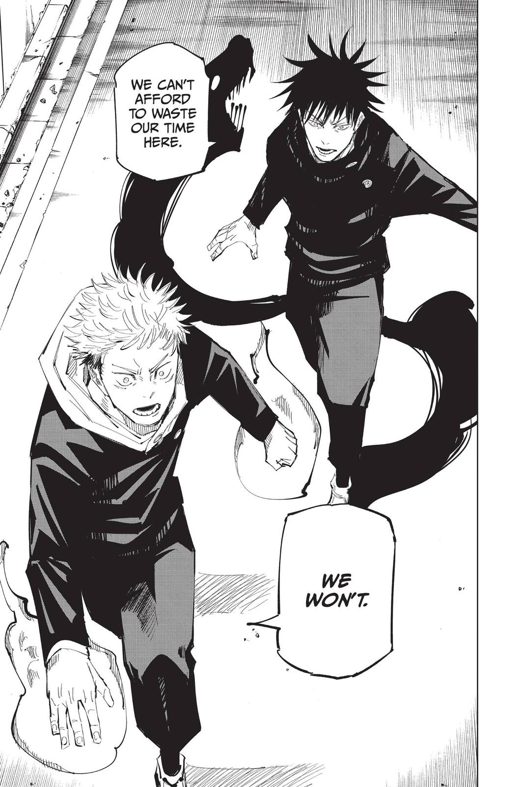 Jujutsu Kaisen Manga Chapter 94 page 19 - The Shibuya Incident, Part 12 scene