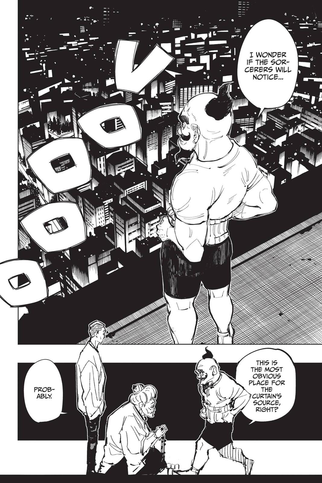 Jujutsu Kaisen Manga Chapter 94 page 6 - The Shibuya Incident, Part 12 scene