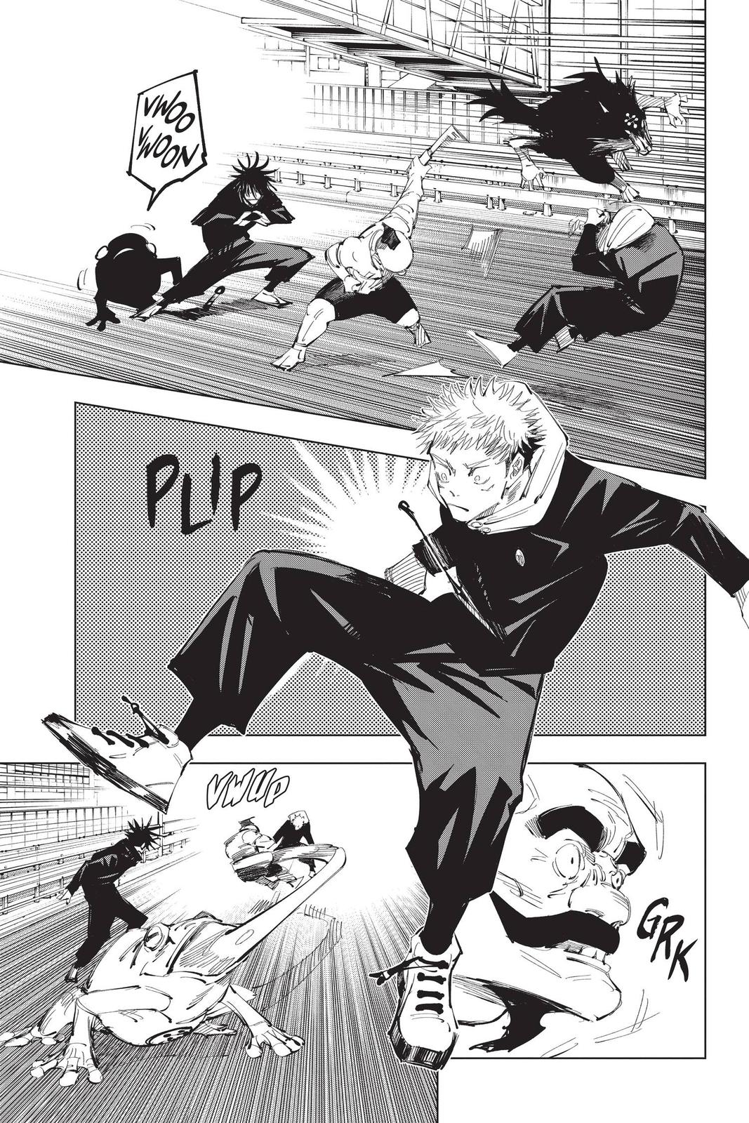 Jujutsu Kaisen Manga Chapter 95 page 11 - The Shibuya Incident, Part 13 scene