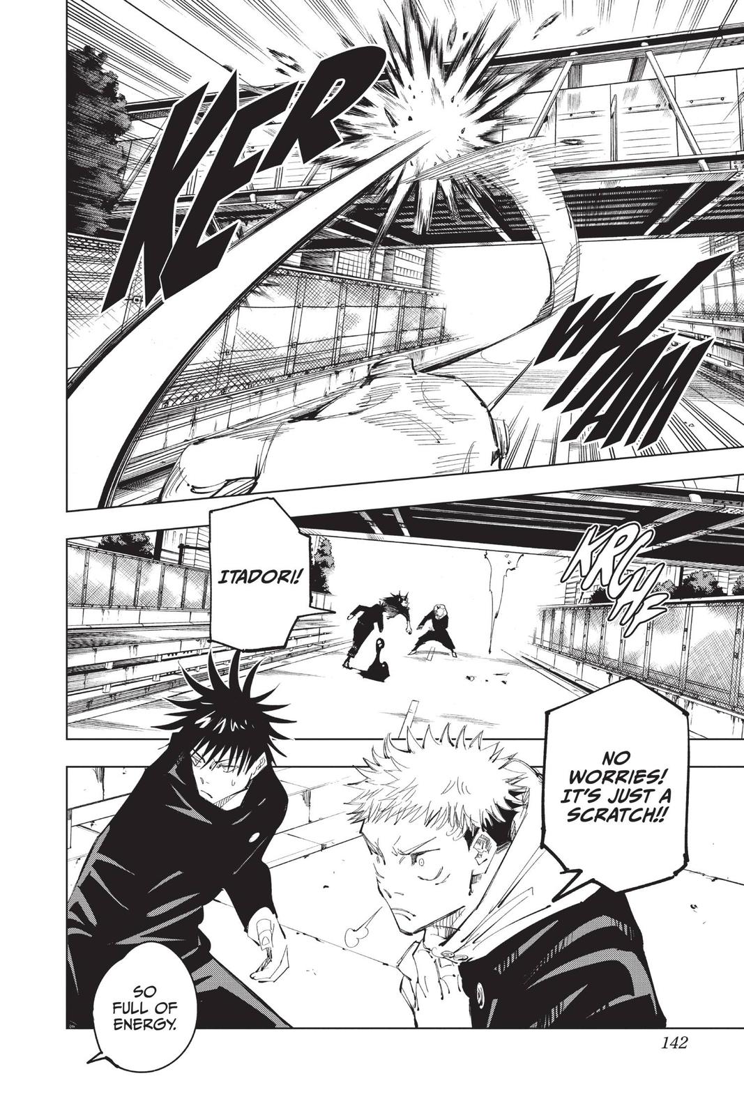 Jujutsu Kaisen Manga Chapter 95 page 12 - The Shibuya Incident, Part 13 scene