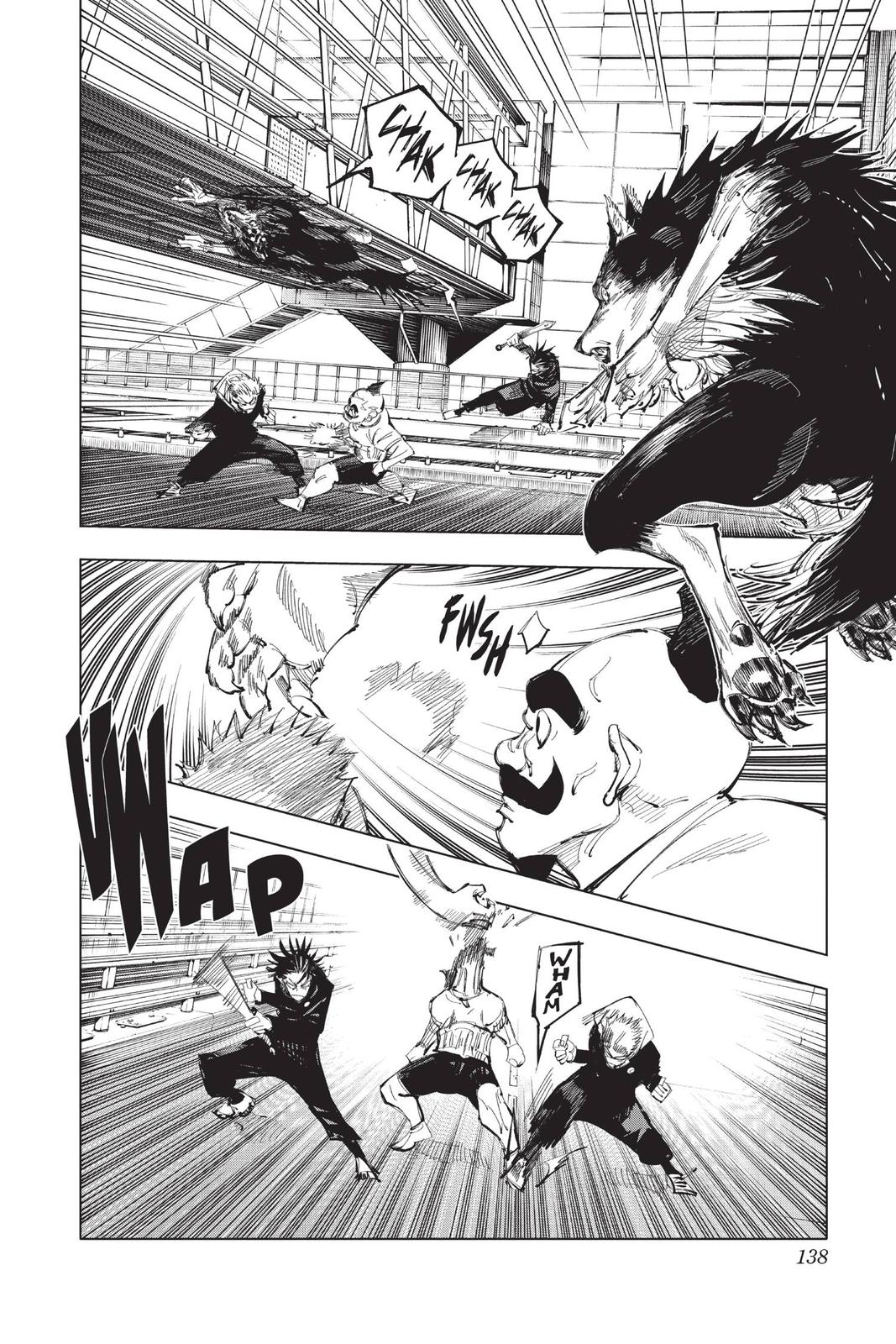 Jujutsu Kaisen Manga Chapter 95 page 8 - The Shibuya Incident, Part 13 scene
