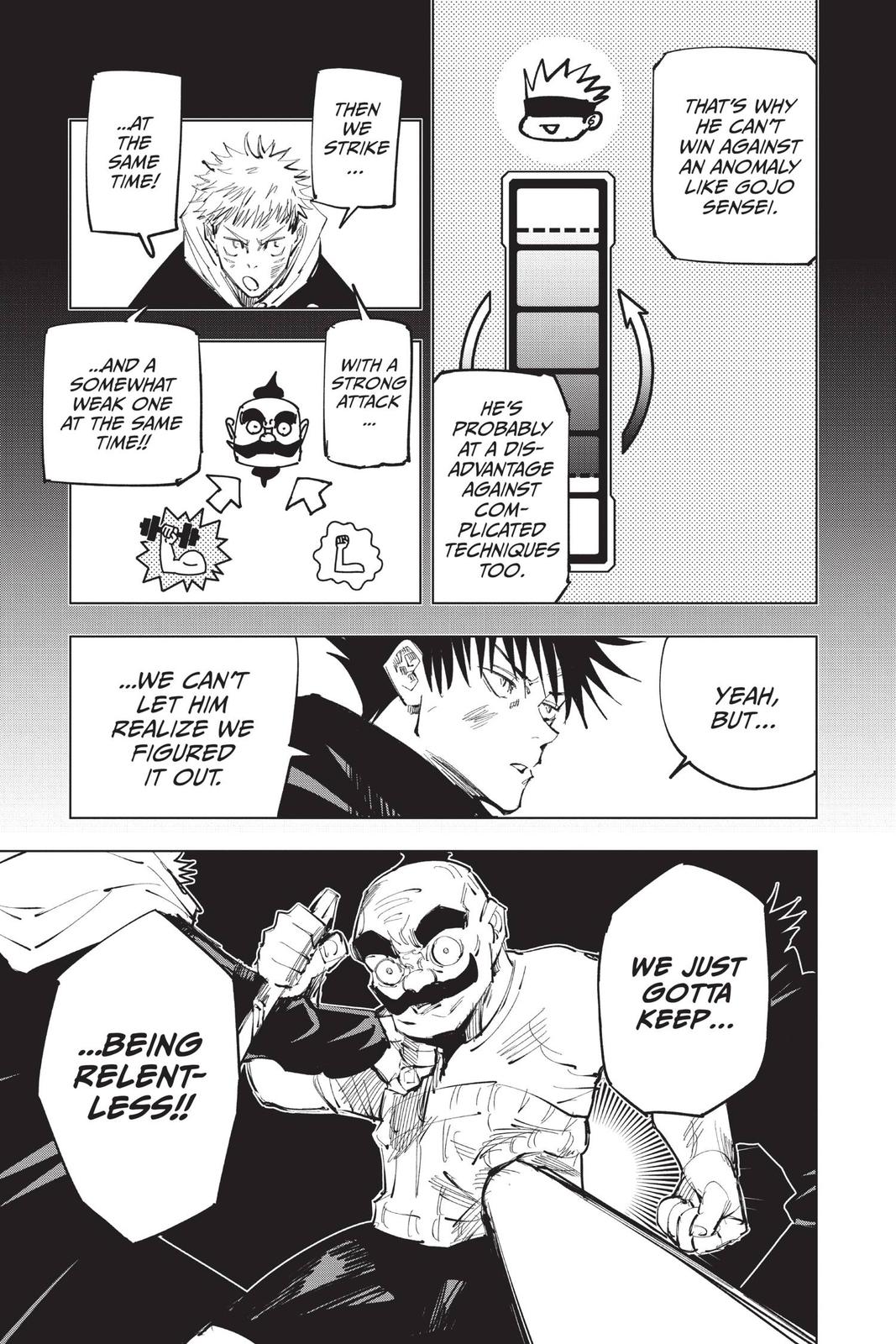 Jujutsu Kaisen Manga Chapter 97 page 14 - The Shibuya Incident, Part 15 scene