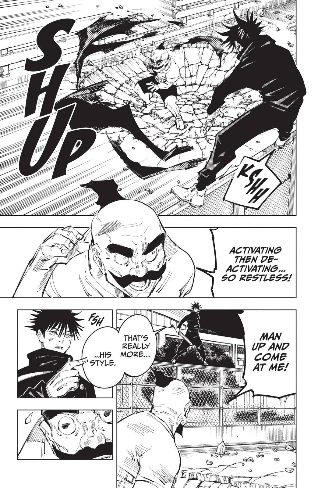 Jujutsu Kaisen Manga Chapter 97 page 7 - The Shibuya Incident, Part 15 scene